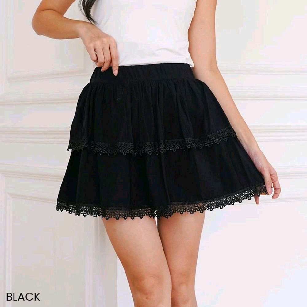 Karlie Skirt Layer Mini Rok Modern Style